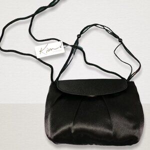 NEW Kim Rogers Womens Small Black Dual Strap Purse